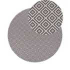 Beliani Outdoor Rug THRISSUR Grey ? 160 cm