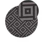 Beliani Outdoor Rug AJMER Black ? 120 cm