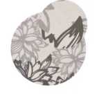 Beliani Outdoor Rug SOLAPUR Grey ? 120 cm