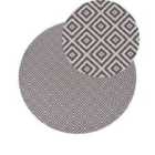 Beliani Outdoor Rug THRISSUR Grey ? 120 cm