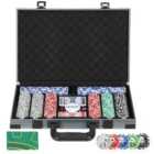 Sportnow 400-piece Poker Chips Set, Texas Holdem Poker Set With Case, Mat