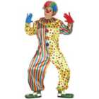 Fiestas Guirca Adult Fancy Dress, Adult Clown Size Xl 54-56