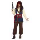 Fiestas Guirca Adult Fancy Dress, Pirate, Adult, S 46-48