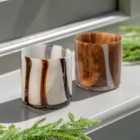 Pebble Gray Tea Light Holders 2 Pack