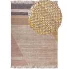 Beliani Rug SAMLAR Brown 160x230 cm Jute