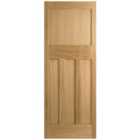 Wickes Abingdon DX30 Style Oak Veneer Internal Door - 762 x 1981mm