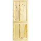 Wickes Chester Knotty Pine 4 Panel Internal Door - 1981 x 762mm