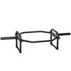 Sportnow Olympic Trap Bar, 2" Hex Barbell Bar With 300Kg Capacity
