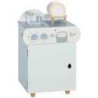 Aiyaplay Wooden Dishwasher Playset, Kitchen Sink Toys With Accessories