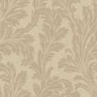 Holden Decor Acanthus Taupe Heavyweight Vinyl Wallpaper