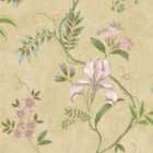 Rasch Dancing Iris Honey Wallpaper