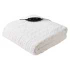 BEURER Indulgence Plush Fitted Single Heated Mattress Cover