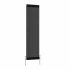 Heizmann 1800X560Mm Traditional 2 Column Cast Iron Style Radiator Black
