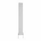 Heizmann 1800X292Mm Traditional 3 Column Cast Iron Style Radiator White