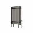 Heizmann 600X425Mm Traditional 4 Column Cast Iron Style Radiator Raw Metal