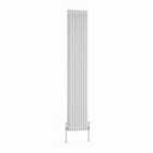 Heizmann 1800X382Mm Traditional 3 Column Cast Iron Style Radiator White