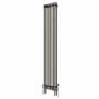 Heizmann 1800X380Mm Traditional 2 Column Cast Iron Style Radiator Raw Metal