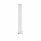 Heizmann 1500X200Mm Traditional 2 Column Cast Iron Style Radiator White