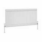 Heizmann 600X1460Mm Traditional 2 Column Cast Iron Style Radiator White