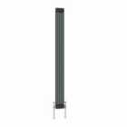 Heizmann 1800X200Mm Traditional 2 Column Cast Iron Style Radiator Anthracite