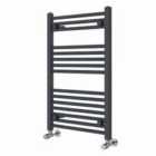 Heizmann 800X500 Mm Straight Heated Towel Rail Radiator Anthracite