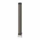 Heizmann 1800X200Mm Traditional 4 Column Cast Iron Style Radiator Raw Metal