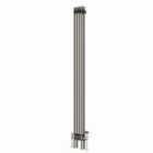 Heizmann 1800X200Mm Traditional 2 Column Cast Iron Style Radiator Raw Metal