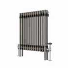 Heizmann 600X605Mm Traditional 2 Column Cast Iron Style Radiator Raw Metal