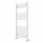 Heizmann 1200X500 Mm Straight Heated Towel Rail Radiator White