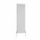 Heizmann 1500X562Mm Traditional 3 Column Cast Iron Style Radiator White