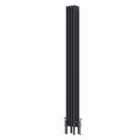 Heizmann 1800X200Mm Traditional 4 Column Cast Iron Style Radiator Anthracite
