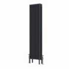 Heizmann 1500X380Mm Traditional 4 Column Cast Iron Style Radiator Anthracite