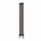 Heizmann 1800X292Mm Traditional 3 Column Cast Iron Style Radiator Raw Metal