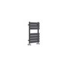 Heizmann 650X400 Mm Flat Panel Heated Towel Rail Radiator Anthracite