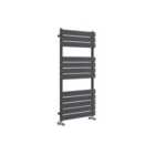 Heizmann 1200X600 Mm Flat Panel Heated Towel Rail Radiator Anthracite