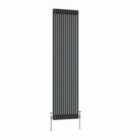 Heizmann 1800X560Mm Traditional 2 Column Cast Iron Style Radiator Anthracite