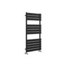Heizmann 1200X600 Mm Flat Panel Heated Towel Rail Radiator Black