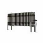 Heizmann 300X830Mm Traditional 4 Column Cast Iron Style Radiator Raw Metal