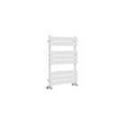 Heizmann 800X600 Mm Flat Panel Heated Towel Rail Radiator White