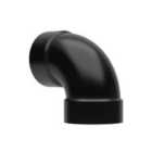 Be Modern Decorative 4'' Flue Pipe - Plastic Black