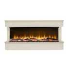 Be Modern Juliette Timber Electric Fireplace Complete With 1000 Invision Fire