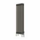 Heizmann 1500X470Mm Traditional 4 Column Cast Iron Style Radiator Raw Metal