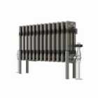 Heizmann 300X607Mm Traditional 3 Column Cast Iron Style Radiator Raw Metal
