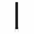 Heizmann 1800X202Mm Traditional 3 Column Cast Iron Style Radiator Black