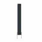 Heizmann 1500X202Mm Traditional 3 Column Cast Iron Style Radiator Anthracite