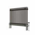 Heizmann 600X830Mm Traditional 2 Column Cast Iron Style Radiator Raw Metal