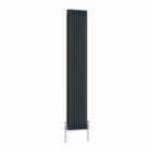 Heizmann 1800X382Mm Traditional 3 Column Cast Iron Style Radiator Anthracite