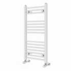 Heizmann 800X400 Mm Straight Heated Towel Rail Radiator White