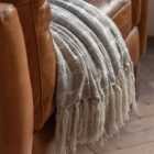 Crossland Grove Gould Stripe Throw Sand 1300X1700Mm