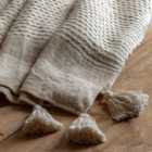 Crossland Grove Berger Textured Stripe Throw 1300X1700Mm